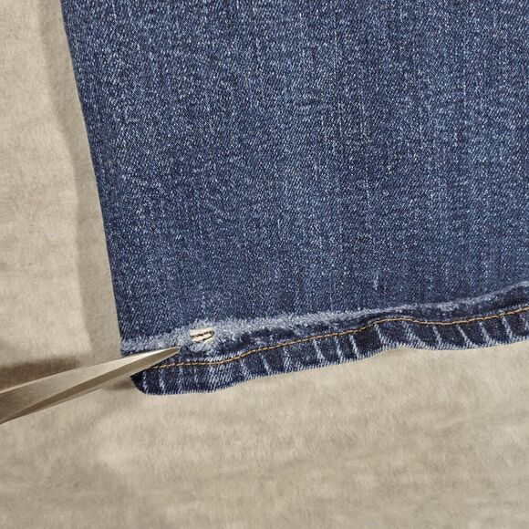 Lauren Ralph Lauren Jeans Womens 14 Blue Denim Flat Front Regular Fit Bootcut - Picture 5 of 11